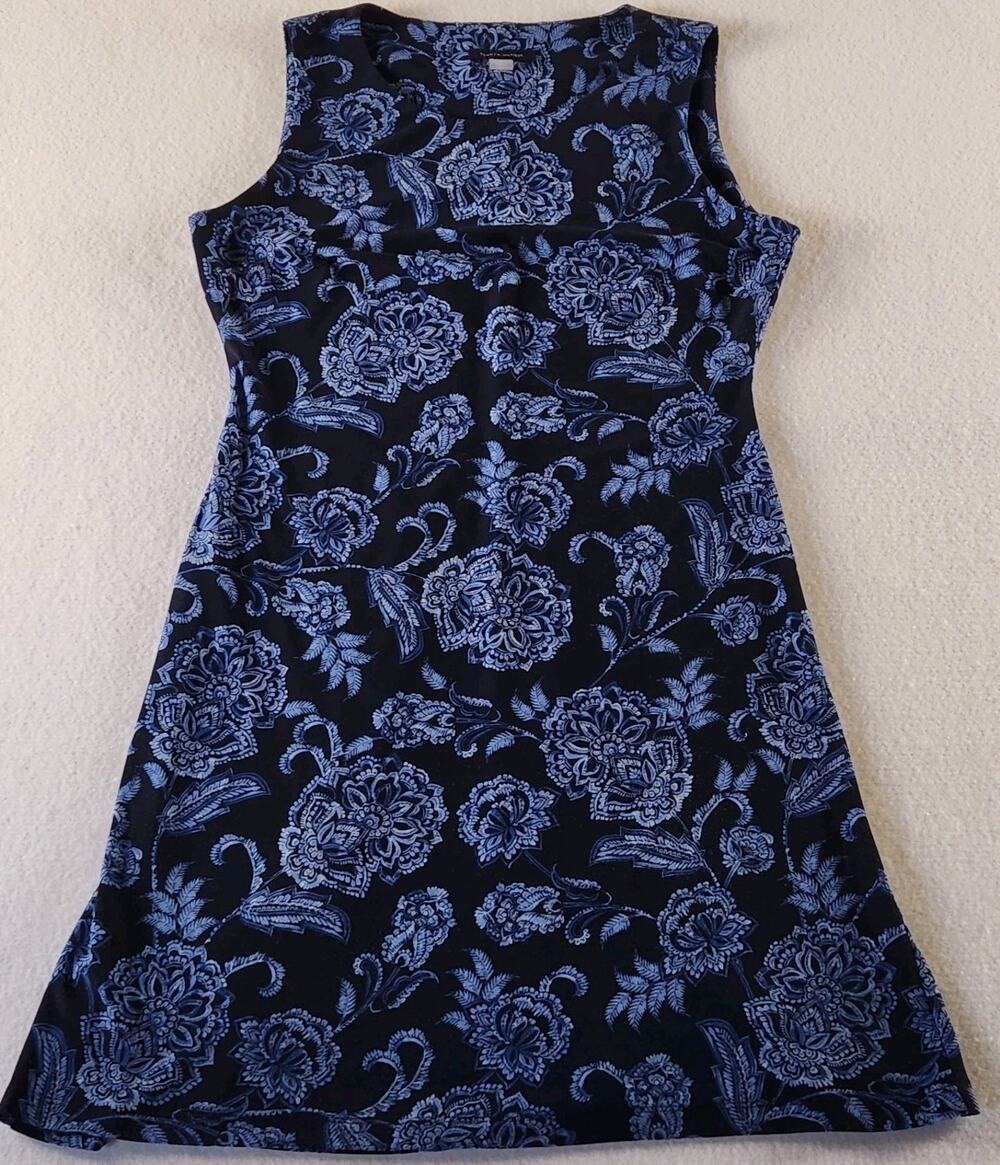 Tommy Hilfiger Women's Size 2 Blue Green Paisley Sleveless Dress